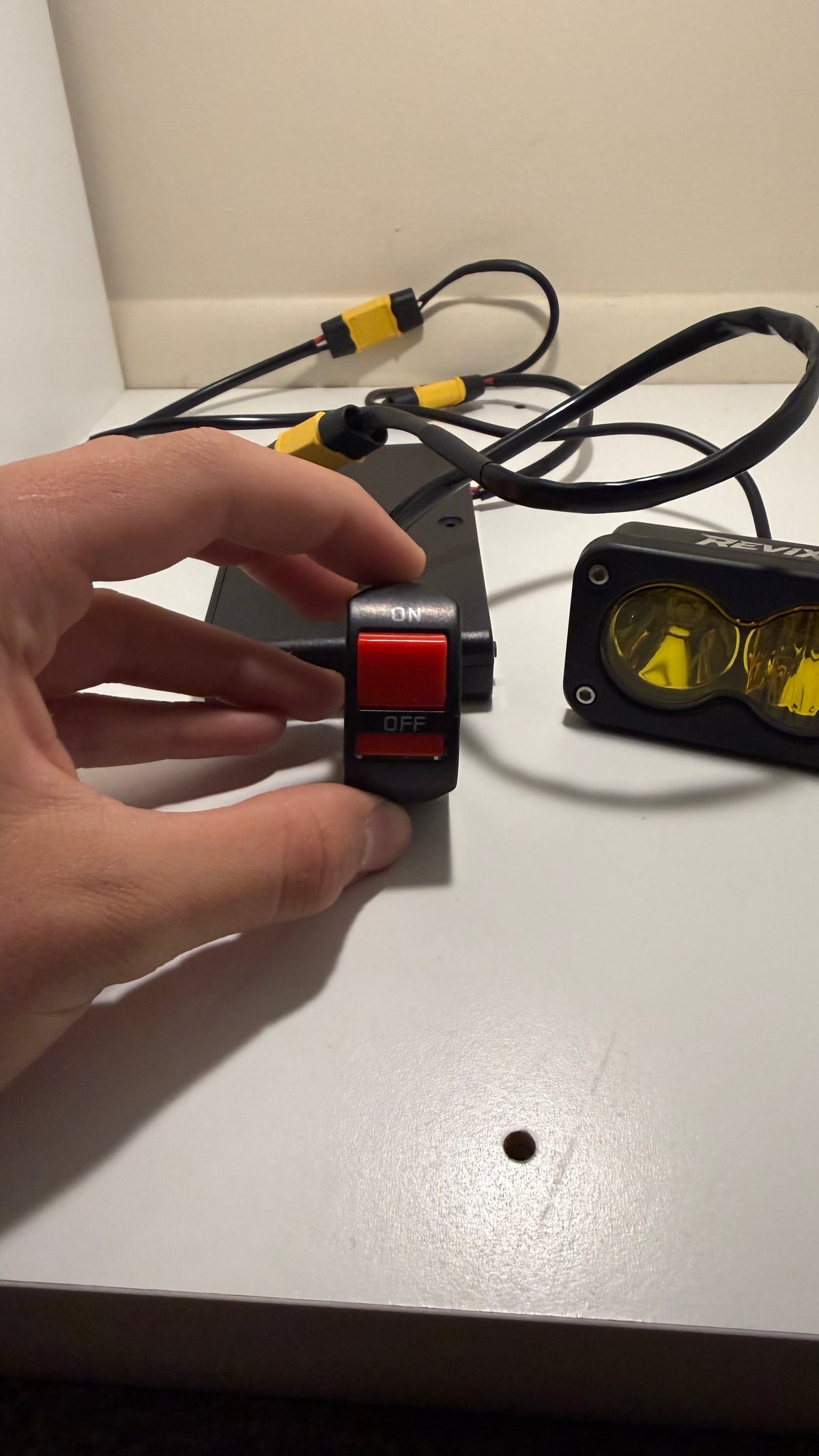 Battery Powered Revix Supply Baja Headlight