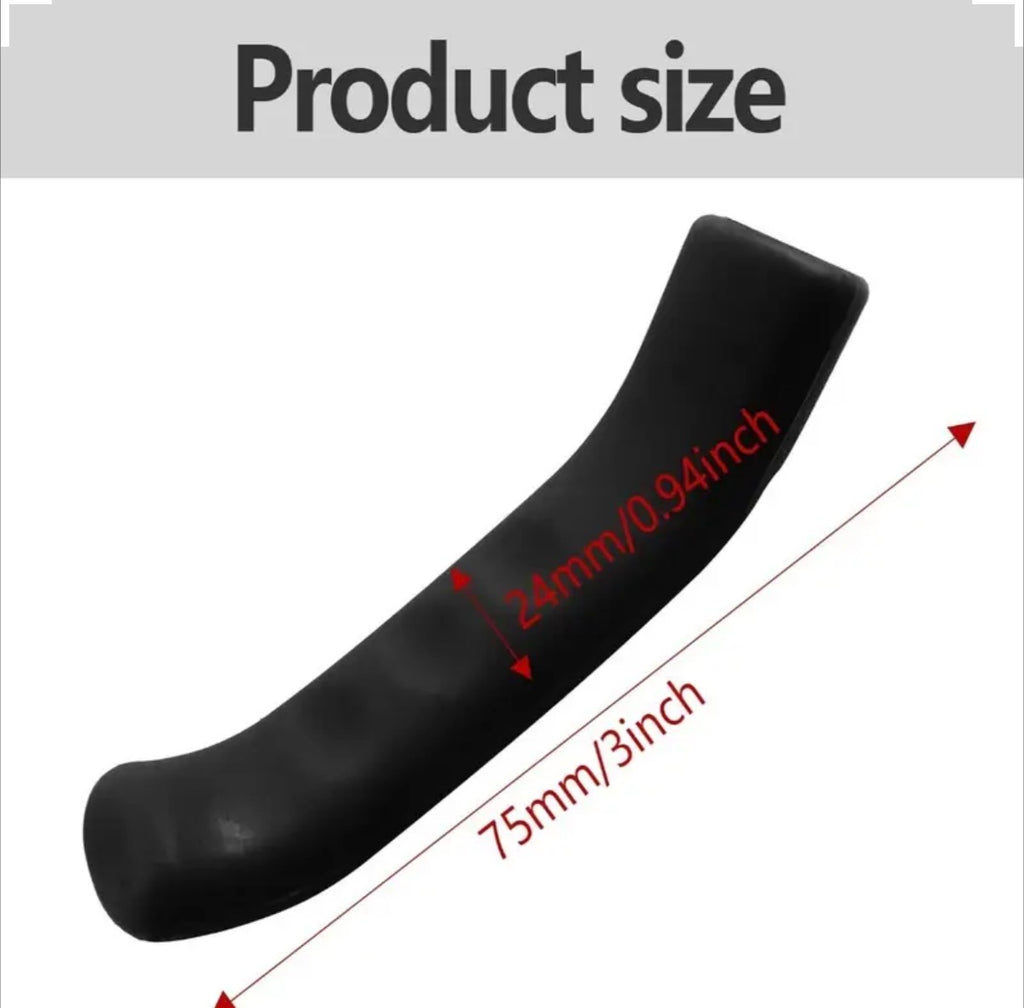 Brake lever grips 2 pack (Black)